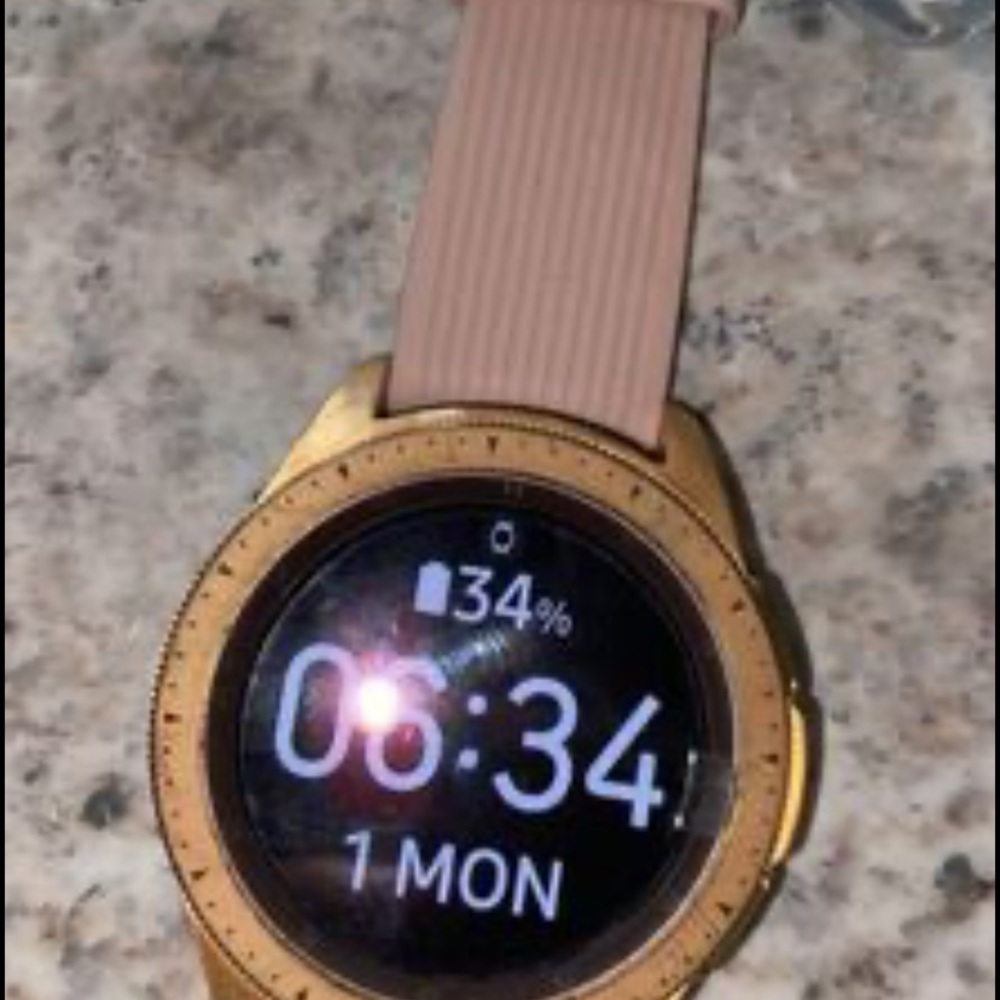 Samsung rose gold watch